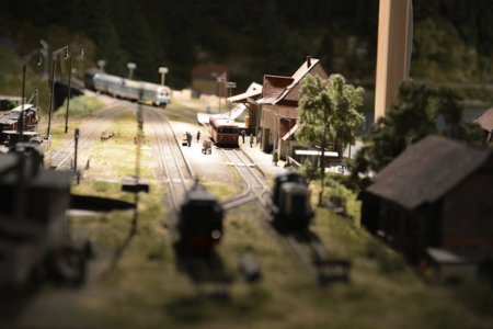 Fr�nksche Eisenbahn, H0 - Modellbahnwelt Odenwald