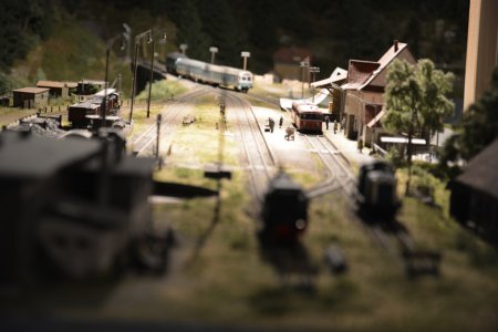 Fr�nksche Eisenbahn, H0 - Modellbahnwelt Odenwald