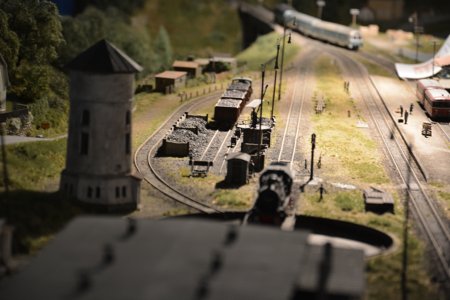 Fr�nksche Eisenbahn, H0 - Modellbahnwelt Odenwald