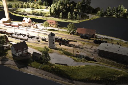 Fr�nksche Eisenbahn, H0 - Modellbahnwelt Odenwald