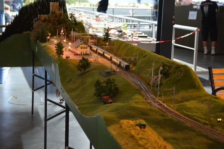 Rh�tische Bahn, H0m - Modellbahnwelt Odenwald