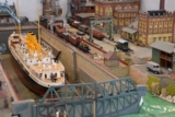 Hafen-Diorama Schiffsmodellbau