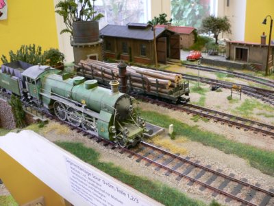 Hartmut Scholz, Betriebsdiorama in 0/0m