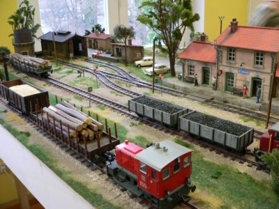 Hartmut Scholz, Betriebsdiorama in 0/0m