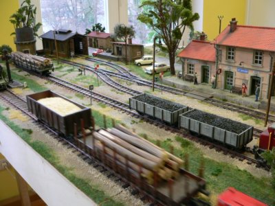 Hartmut Scholz, Betriebsdiorama in 0/0m