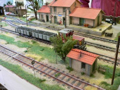 Hartmut Scholz, Betriebsdiorama in 0/0m