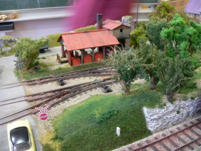 Hartmut Scholz, Betriebsdiorama in 0/0m