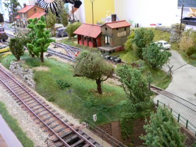 Hartmut Scholz, Betriebsdiorama in 0/0m