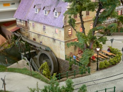 Hartmut Scholz, Betriebsdiorama in 0/0m