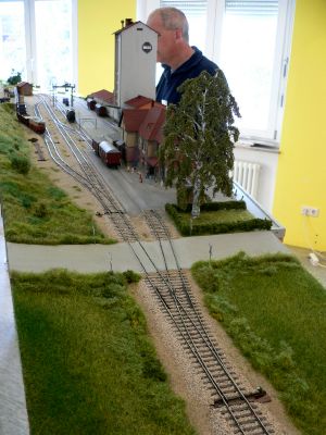 H0-Anlage Ep. III, Bahnhof Vaihingen/Enz-Stadt