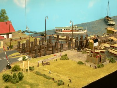 Schiffsbrcke Speyer, H0