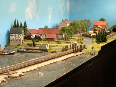 Schiffsbrcke Speyer, H0