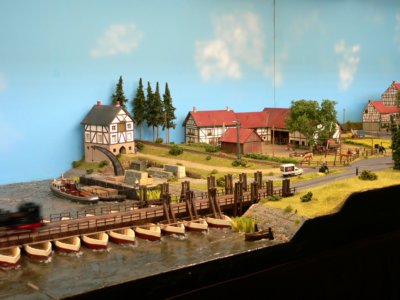 Schiffsbrcke Speyer, H0