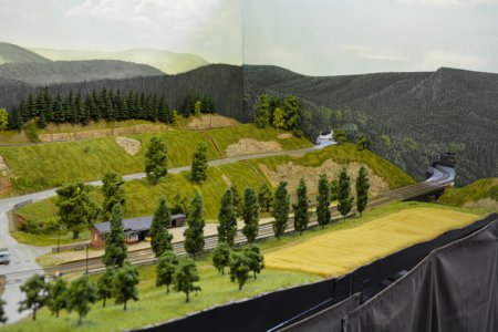 Spitzkehrenbahnhof Lauscha, H0