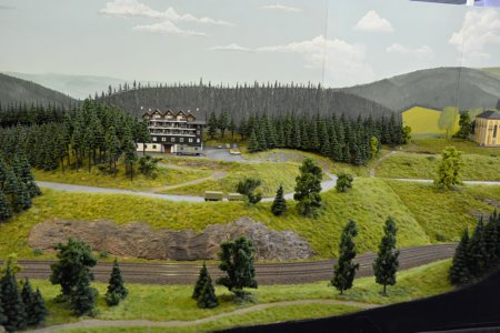 Spitzkehrenbahnhof Lauscha, H0