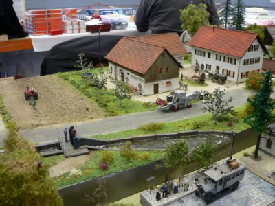 Landwirtschaftliche Dioramen