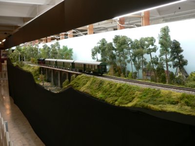 Ausstellungsanlage KM 1, Spur 1