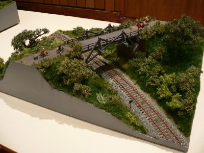 Diorama - Holzbr�cke