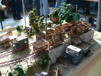 Feldbahn einer Tongrube, 0f