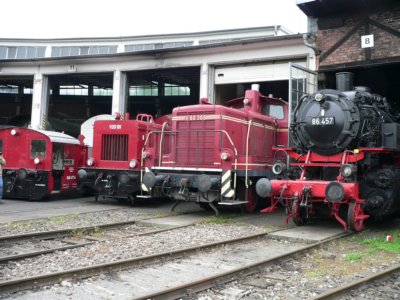 Dampftage im Sddeutschen Eisenbahnmuseum Heilbronn