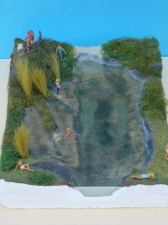 Teichdiorama
