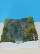 Teichdiorama