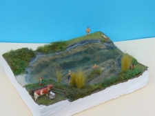 Teichdiorama