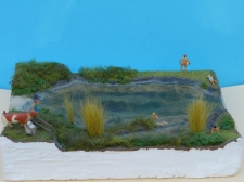 Teichdiorama