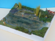 Teichdiorama