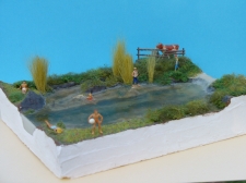Teichdiorama